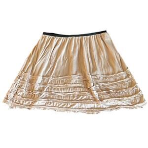 LC Lauren Conrad  Beige Knit Skirt Woman Size XS Mini